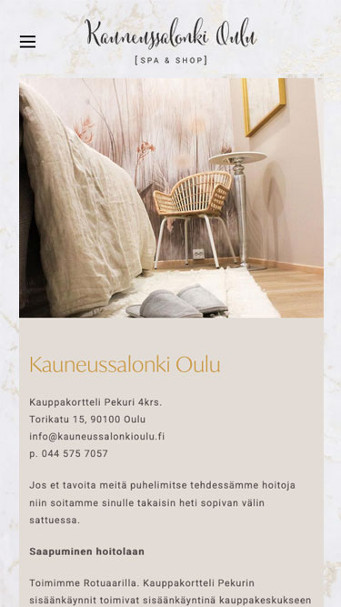 kauneussalonki oulu